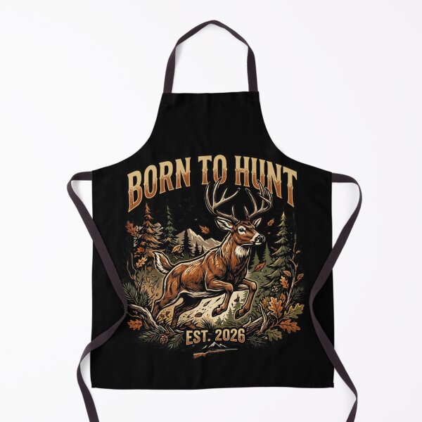 Item preview, Born To Hunt Vintage Running Whitetail Buck Est 2026 designed and sold by PACS0011.