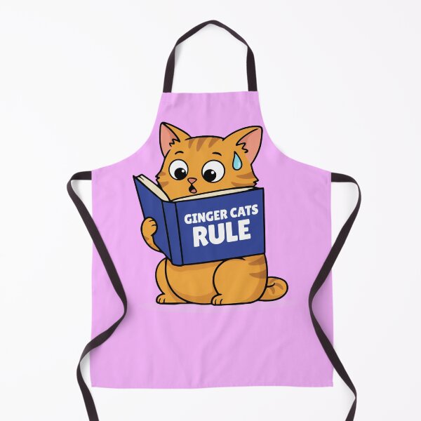 Item preview, Cute Ginger Cat Reading a Book designed and sold by Tiny Rage Crea.