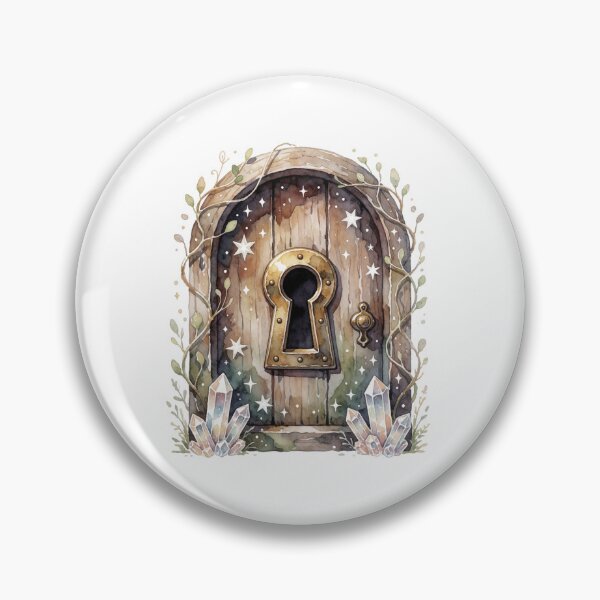 Item preview, Moon Fairy Door Celestial Cottagecore Decor designed and sold by AillustriaAK.