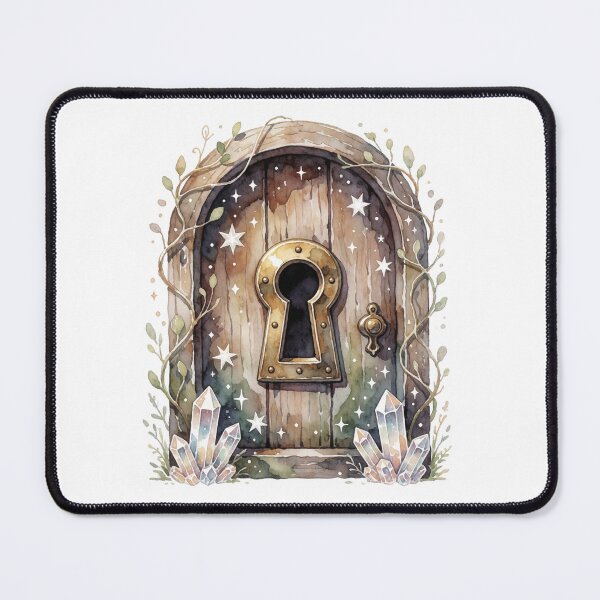 Item preview, Moon Fairy Door Celestial Cottagecore Decor designed and sold by AillustriaAK.