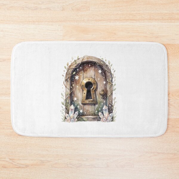 Item preview, Moon Fairy Door Celestial Cottagecore Decor designed and sold by AillustriaAK.
