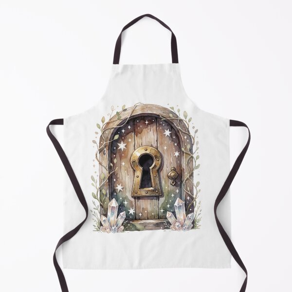 Item preview, Moon Fairy Door Celestial Cottagecore Decor designed and sold by AillustriaAK.