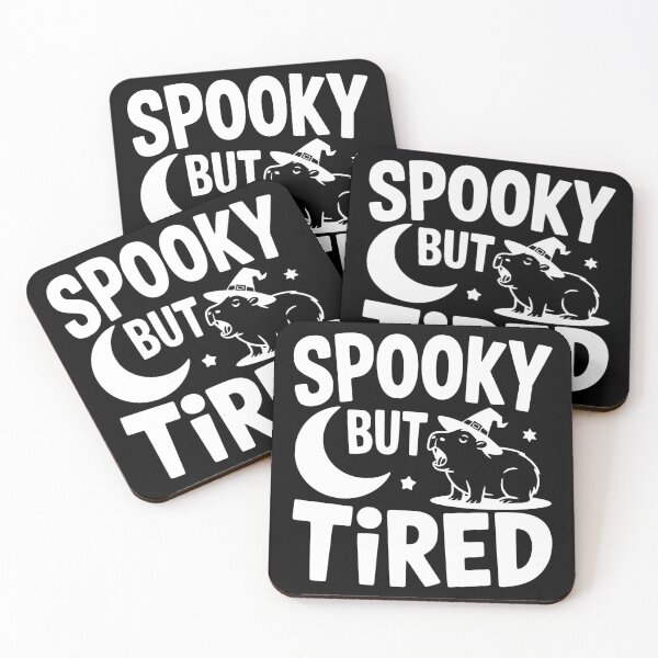 Item preview, Spooky But Tired designed and sold by theartfulaspie.