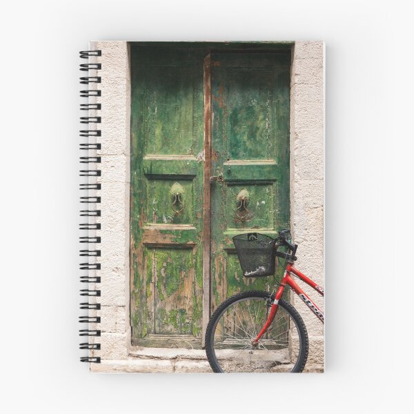 Item preview, Green Door and Bicycle designed and sold by Rae Tucker Photography & Designs.