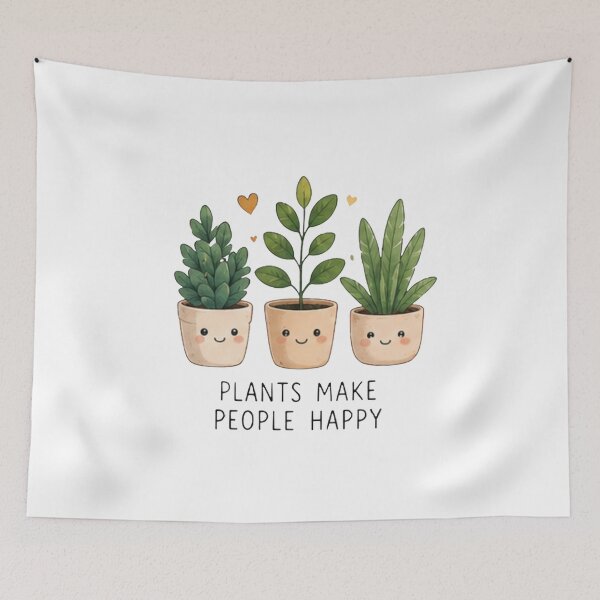 Item preview, cute plants designed and sold by WellN.