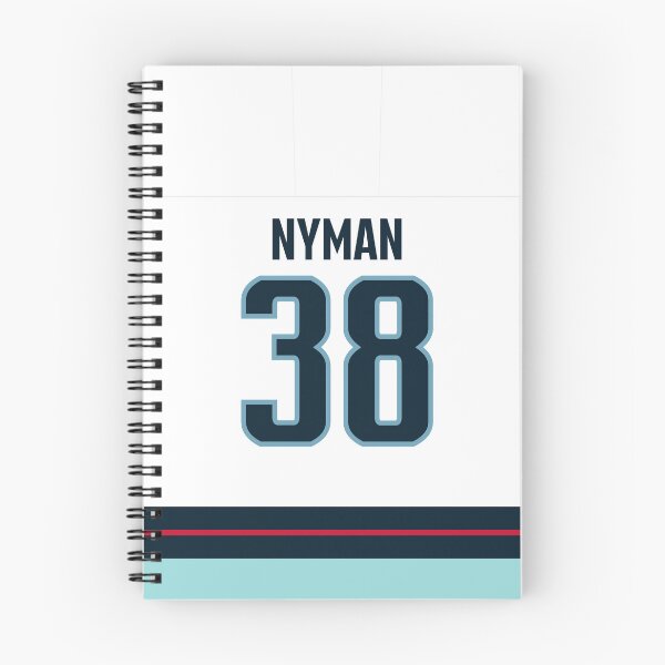 Item preview, Seattle Kraken Jani Nyman Away Jersey Back Phone Case designed and sold by IAmAlexaJericho.