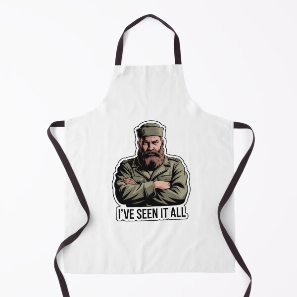 Item preview, Grumpy Veteran Beard Quote designed and sold by NiftyWrx.