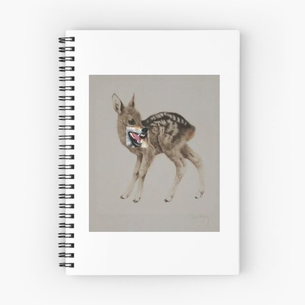Item preview, Feral Doe Sticker <3 designed and sold by lolalacavaaa.