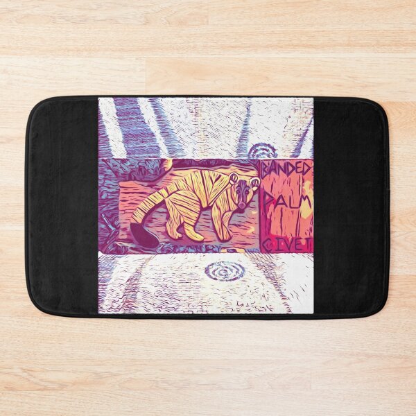 Item preview, Indonesian Banded Palm Civet Intarsia in Fancy Chair designed and sold by Jonathan's Nature Crafts.