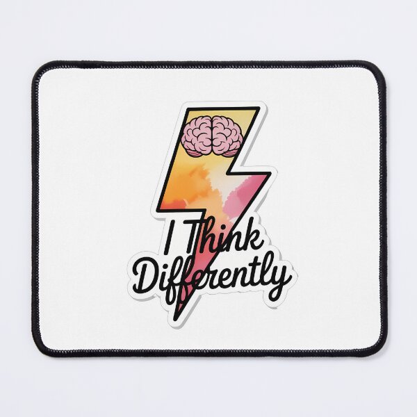 Item preview, I Think Differently - ADHD Art designed and sold by NiftyWrx.