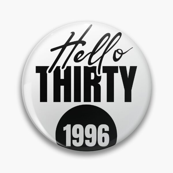 Item preview, Copy of Hello Thirty, 30th Birthday Gift. A perfect gift to celebrate your thirtieth birthday with style. Black text version designed and sold by illeN-Art-World.