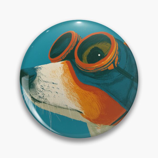 Item preview, JACK RUSSELL FEARLESS FLYER ART designed and sold by MarkedArtPrints.