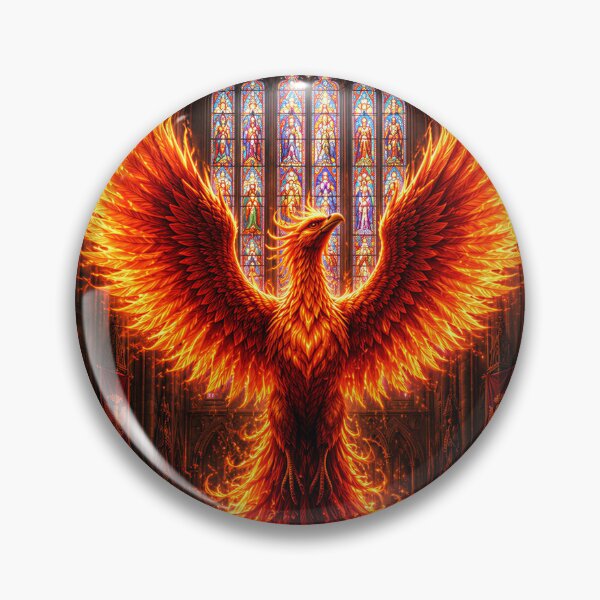 Item preview, Phoenix In A Gothic Cathedral designed and sold by hyperbeast store.