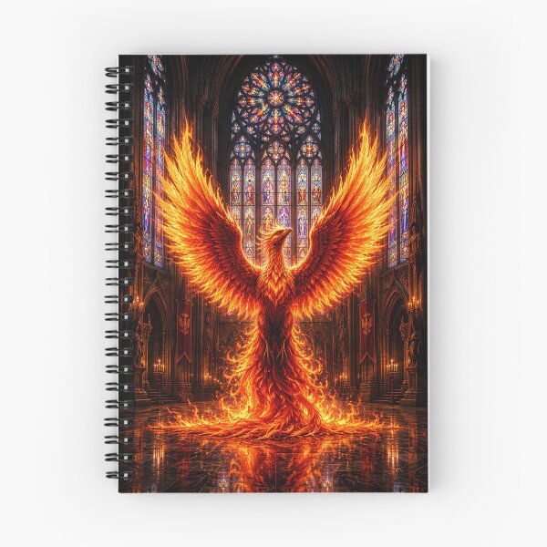 Item preview, Phoenix In A Gothic Cathedral designed and sold by hyperbeast store.