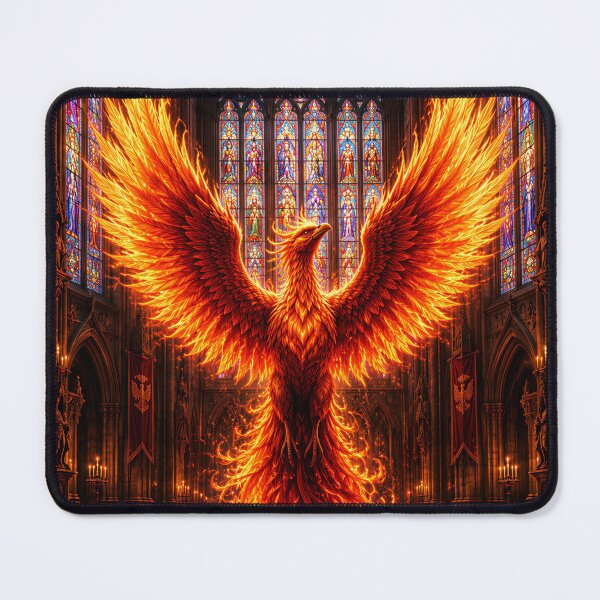 Item preview, Phoenix In A Gothic Cathedral designed and sold by hyperbeast store.
