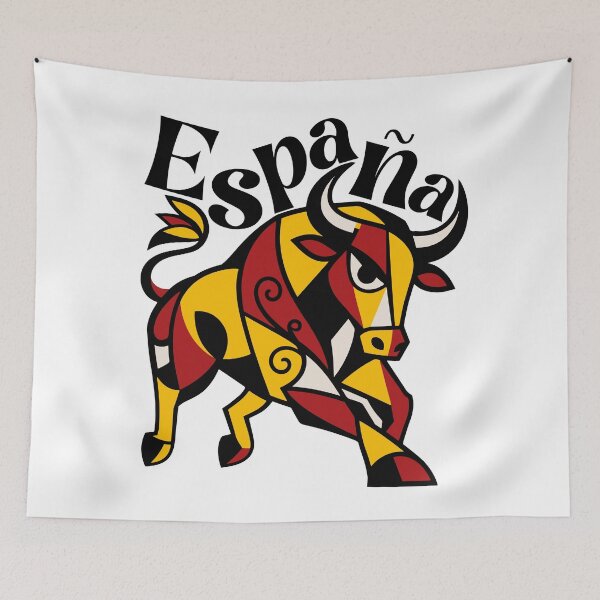 Item preview, Spanish Bull Art  designed and sold by Lifer Art and Design.