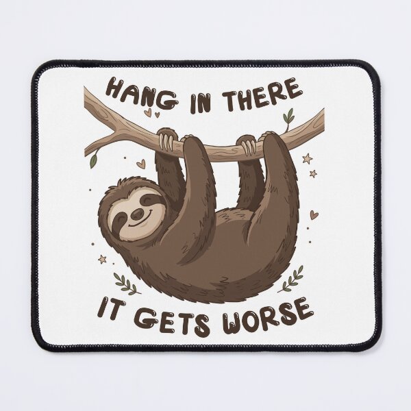 Item preview, Hang In There Sloth designed and sold by BHP Studio.