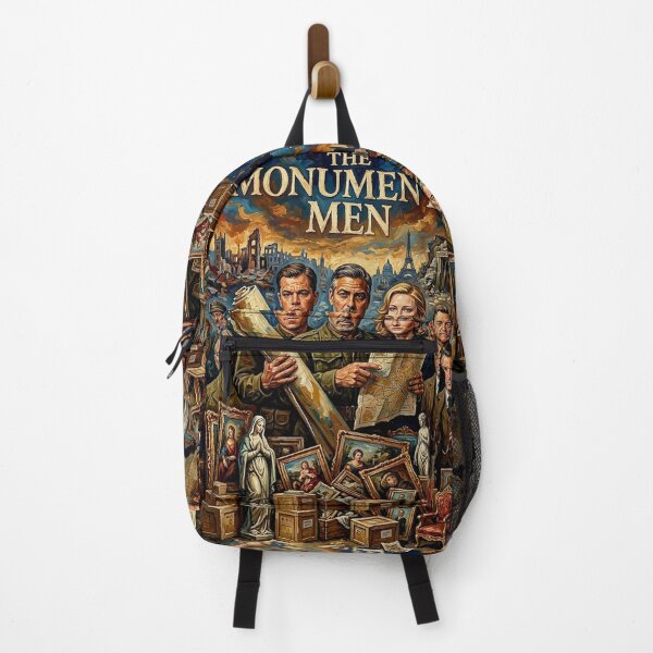 Item preview, Póster de la película "The Monuments Men" - Drama histórico retro de la Segunda Guerra Mundial - Homenaje artístico designed and sold by Art's Diner.