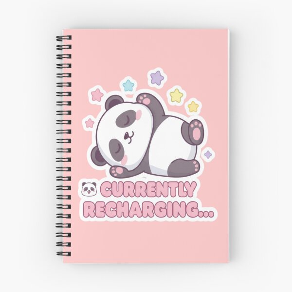 Item preview, Cute Panda Relaxing Recharge Humor designed and sold by PrintBreeze.