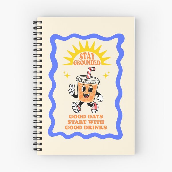 Item preview, Good Days Start With Good Drinks | Retro Coffee Bar Art | Cute Vintage Coffee Illustration designed and sold by StayGrounded-.