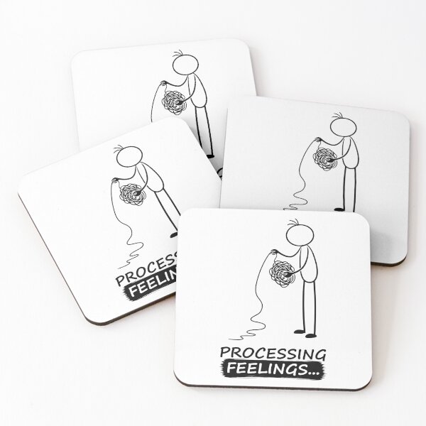 Item preview, Feelings... Processing In Progress designed and sold by Pebl-Co.
