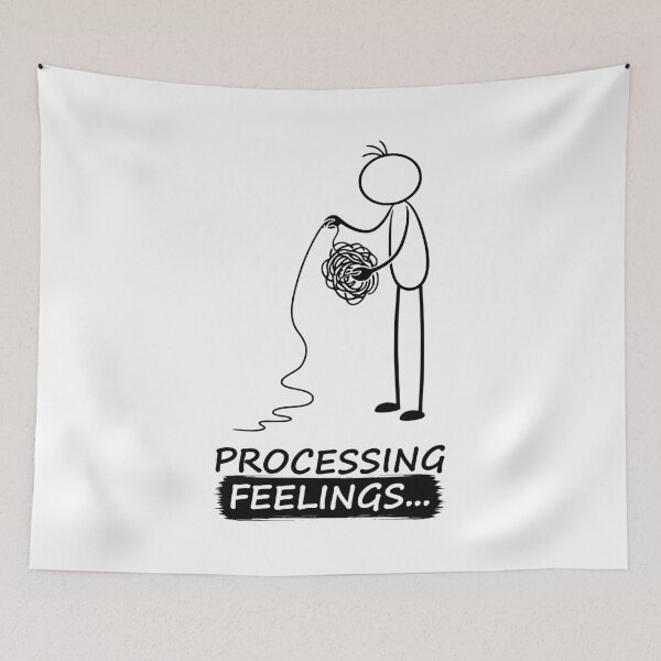 Item preview, Feelings... Processing In Progress designed and sold by Pebl-Co.