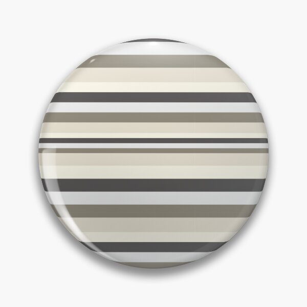 Item preview, Neutral Ticking Stripe Pattern | Charcoal Cream Beige Horizontal Luxury Seamless  designed and sold by Dino-Lune.