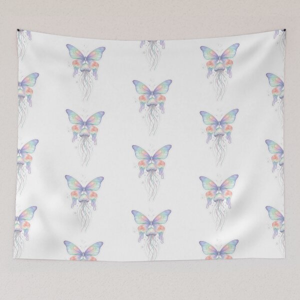 Item preview, Fairy Butterfly Ethereal Fantasy Nature Illustration designed and sold by AillustriaAK.