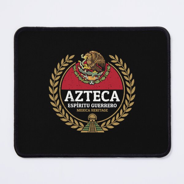 Item preview, Azteca Espiritu Guerrero Mexica Heritage Crest designed and sold by crouchingpixel.