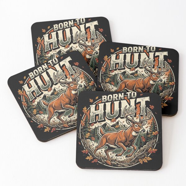 Item preview, Born To Hunt Vintage Running Whitetail Buck Est 2026 designed and sold by PACS0011.
