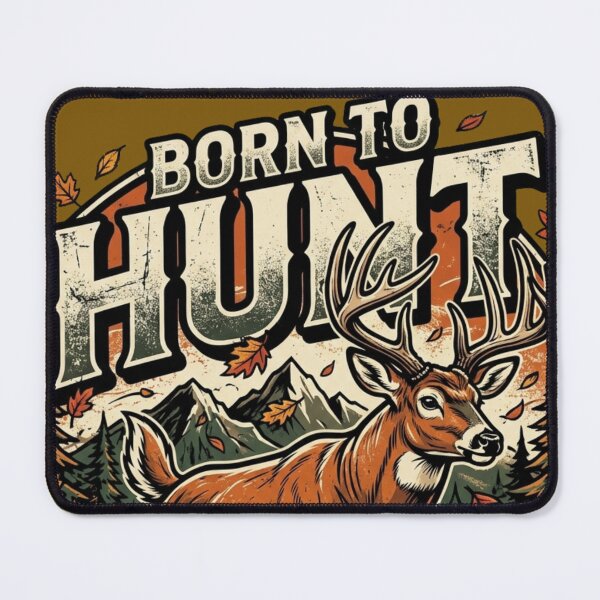 Item preview, Born To Hunt Vintage Running Whitetail Buck Est 2026 designed and sold by PACS0011.