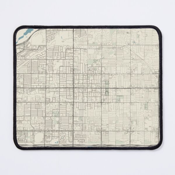 Item preview, Mesa Arizona map designed and sold by AnaArt4.