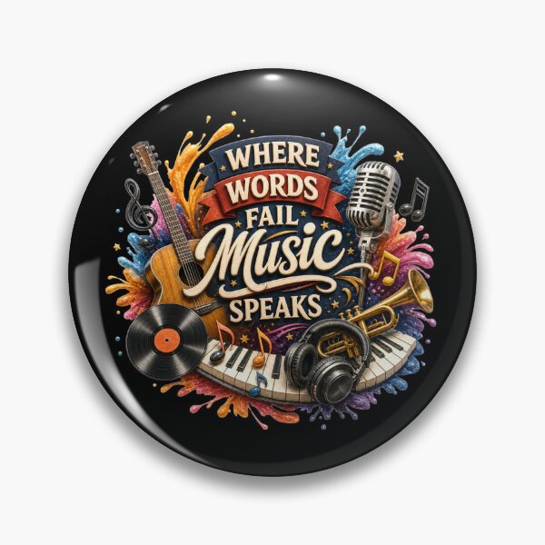 Item preview, Where words fail music speaks designed and sold by Johnny Furlotte.