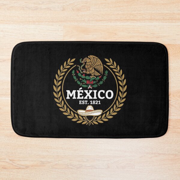 Item preview, Mexico Est 1821 Sombrero Eagle Heritage Crest designed and sold by crouchingpixel.