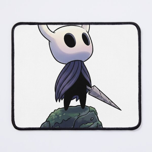 Item preview, Hollow Knight Standing on Mossy Rock with Pure Nail designed and sold by kemoceng12.