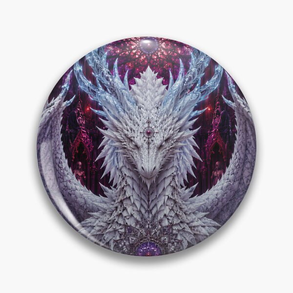 Item preview, White Dragon Meditating In Gothic Cathedral designed and sold by hyperbeast store.