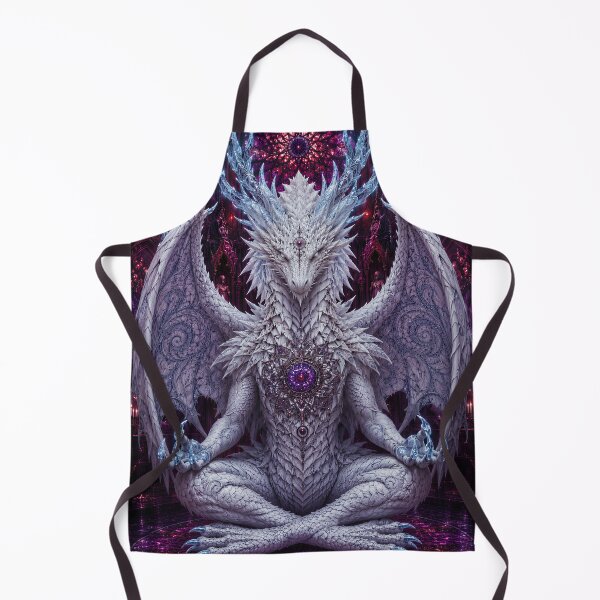 Item preview, White Dragon Meditating In Gothic Cathedral designed and sold by hyperbeast store.