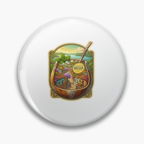 Item preview, Aregua Terere Travel Sticker designed and sold by Imaginarium of Chaos falcon88 .