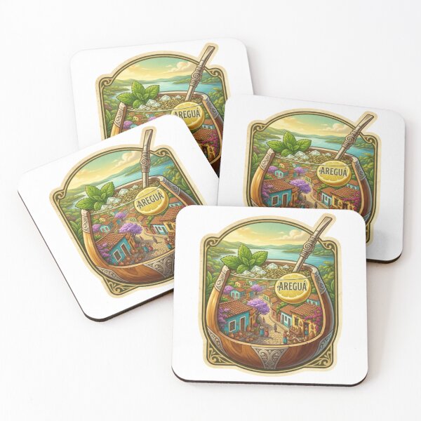 Item preview, Aregua Terere Travel Sticker designed and sold by Imaginarium of Chaos falcon88 .