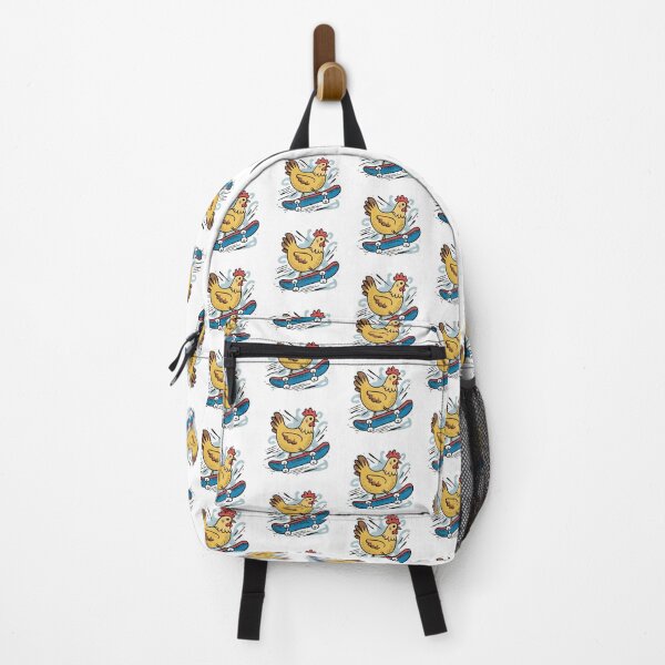 Item preview, Chicken on skateboard designed and sold by Tiny-Love ⭐⭐⭐⭐⭐.