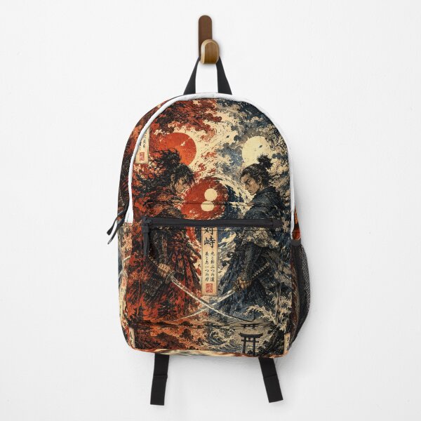 Item preview, Eternal Duel – Japanese Ukiyo-e Warrior Aesthetic Decoration designed and sold by Substance_life.
