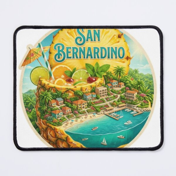 Item preview, San Bernardino Lake Escape Sticker designed and sold by Imaginarium of Chaos falcon88 .