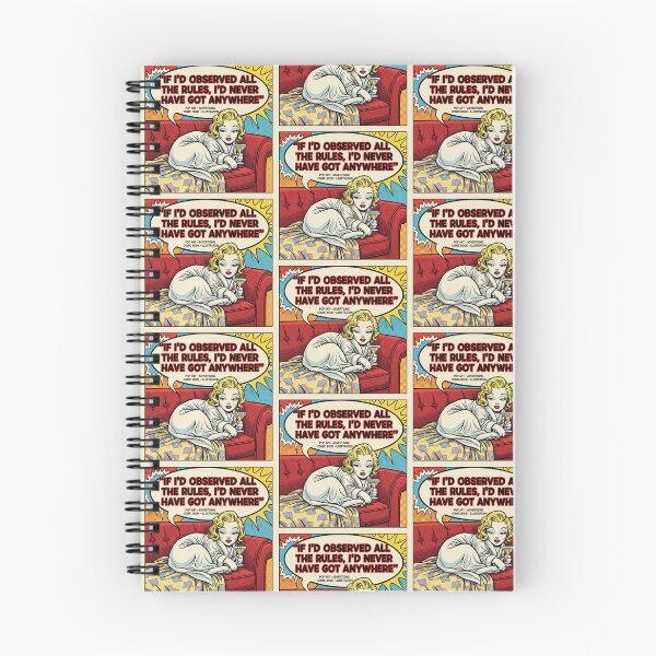 Item preview, Marilyn Monroe Inspired Pop Art Design - Marilyn "White Cat" Monroe - "IF I’D OBSERVED ALL THE RULES, I’D NEVER HAVE GOT ANYWHERE" Quote designed and sold by Donsean22.
