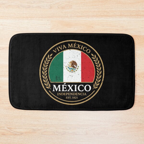 Item preview, Viva Mexico Independencia Est 1821 Flag Crest designed and sold by crouchingpixel.