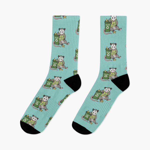 Item preview, Trash Panda – Funny Opossum Recycling Worker Cute Animal Humor designed and sold by cladeart.