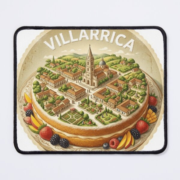 Item preview, Villarrica Countryside Travel Sticker designed and sold by Imaginarium of Chaos falcon88 .