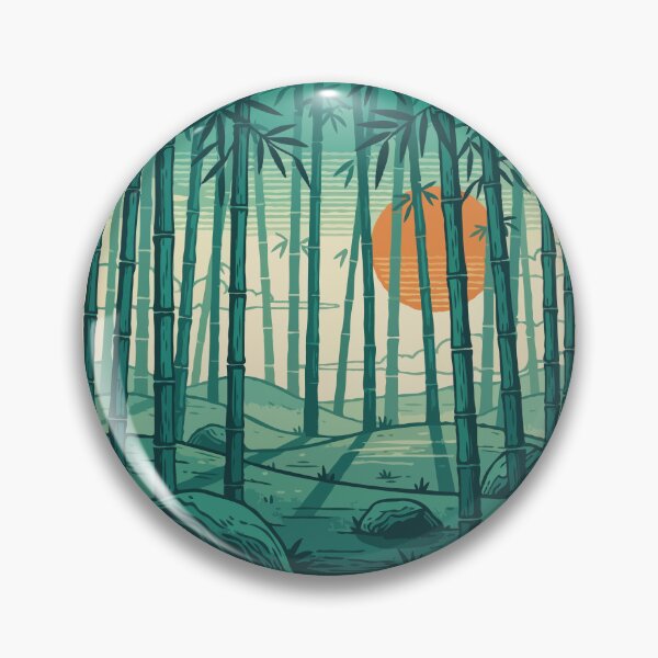 Item preview, Bamboo Forest Landscape designed and sold by Gkinoki.