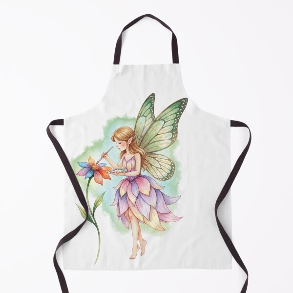 Item preview, Fairy Painting a Flower designed and sold by carthagia.