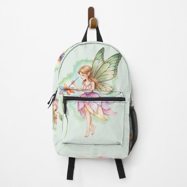 Item preview, Fairy Painting a Flower designed and sold by carthagia.