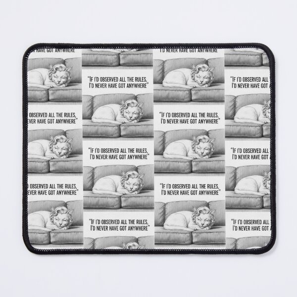 Item preview, Marilyn Monroe Inspired Sketch Design - Marilyn "White Cat" Monroe - "IF I’D OBSERVED ALL THE RULES, I’D NEVER HAVE GOT ANYWHERE" Quote designed and sold by Donsean22.